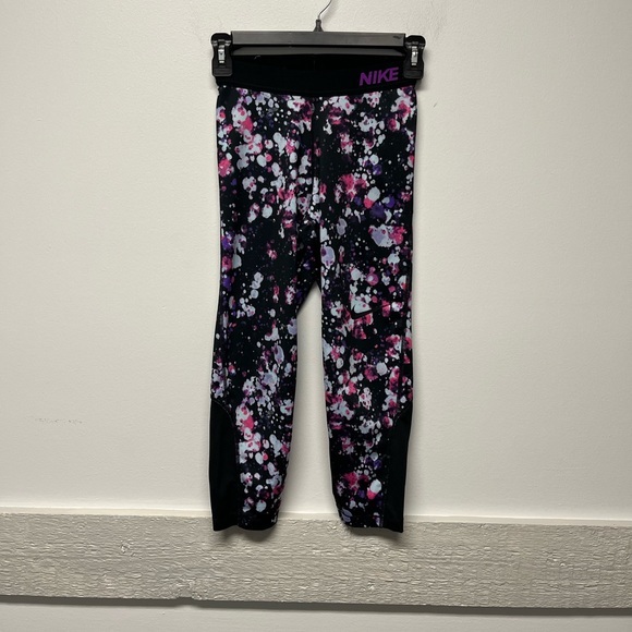 Nike Pro Cropped Athletic Leggings XS - Picture 1 of 6
